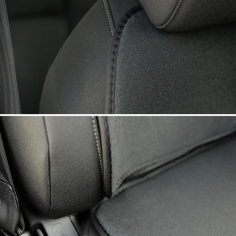 Flax Car Seat Cover Backrest Pad Cushion Mat For Jeep JL Gladiator XJ Grand Cherokee Patriot Compass Willys Wrangler Renegade JK