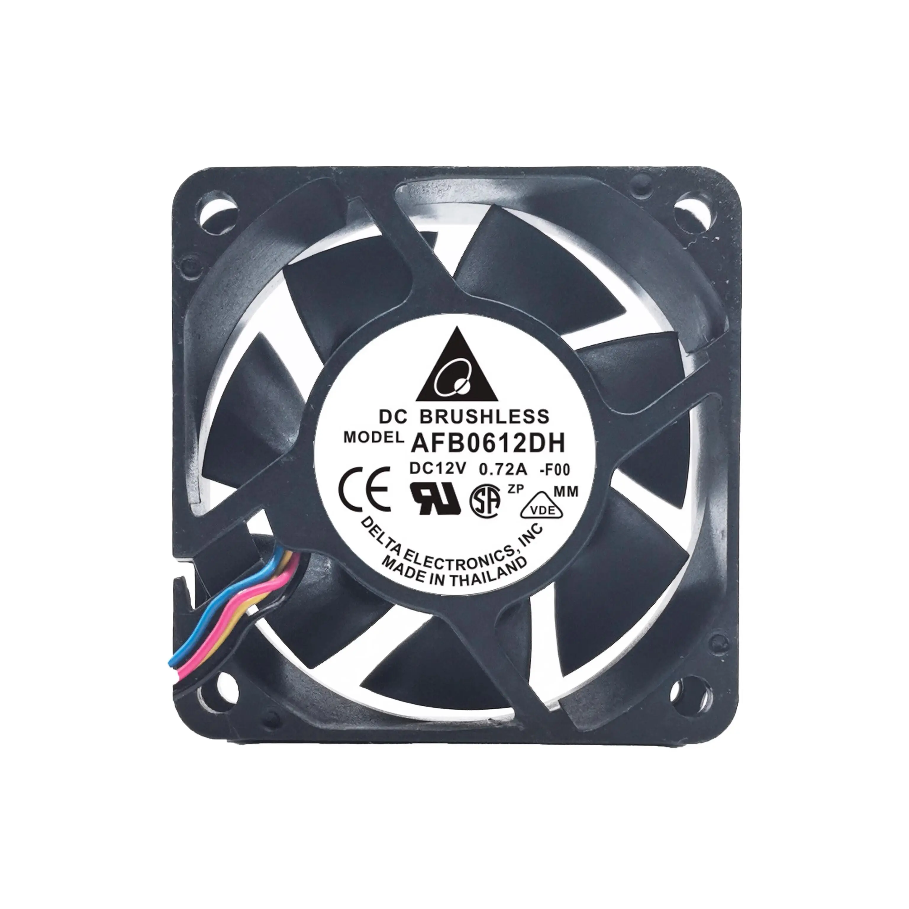 New  For Delta  AFB0612DH  6025 12V 0.72A 6CM High Air Volume PWM Cooling Fan 4-Wire