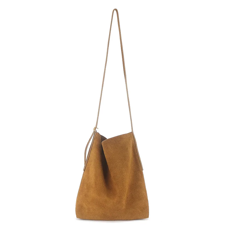 

YIFAN Women's Shoulder Bag Retro Winter 2015 , Genuie Cohwide Leather Bags Matted Feel and Large Capaciity