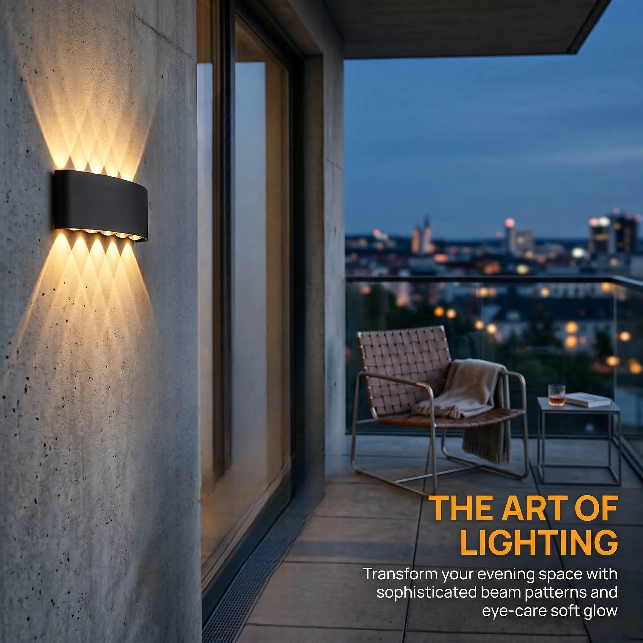 Lampu Dinding LED 2W/4W/6W/8W/10W Modern, Lampu Dinding Aluminium Hardwired, Lampu Dinding Hitam Model Up Down untuk Ruang Tamu