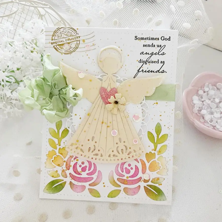 مجموعة أزهار عيد الحب لعام 2025 قوالب القطع المعدنية لتزيين سجل القصاصات بنفسك قالب النقش لوازم بطاقات المعايدة