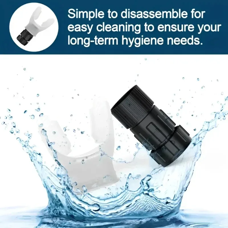 Portable Lung Breathing Exerciser - Adjustable Resistance Respiratory Trainer for Fitness and Rehabilitation