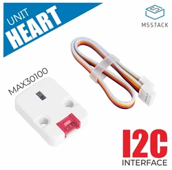 M5Stack Heart Rate unit MAX30100 Heart rate and blood oxygen sensor module I2C