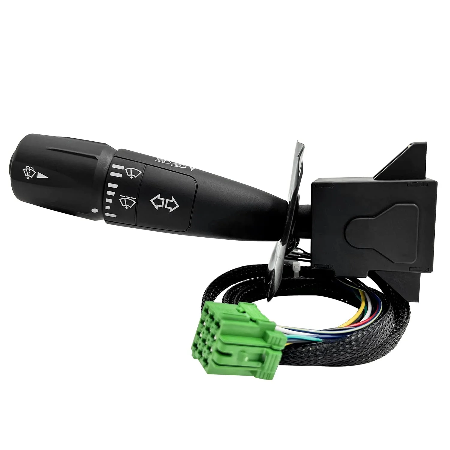 

Blrack P276221 P271067 Turn Signal Switch 8-Wire for Peterbilt 379 389, for Kenworth T680 T880 – OE TRW480791, A0613-002-00