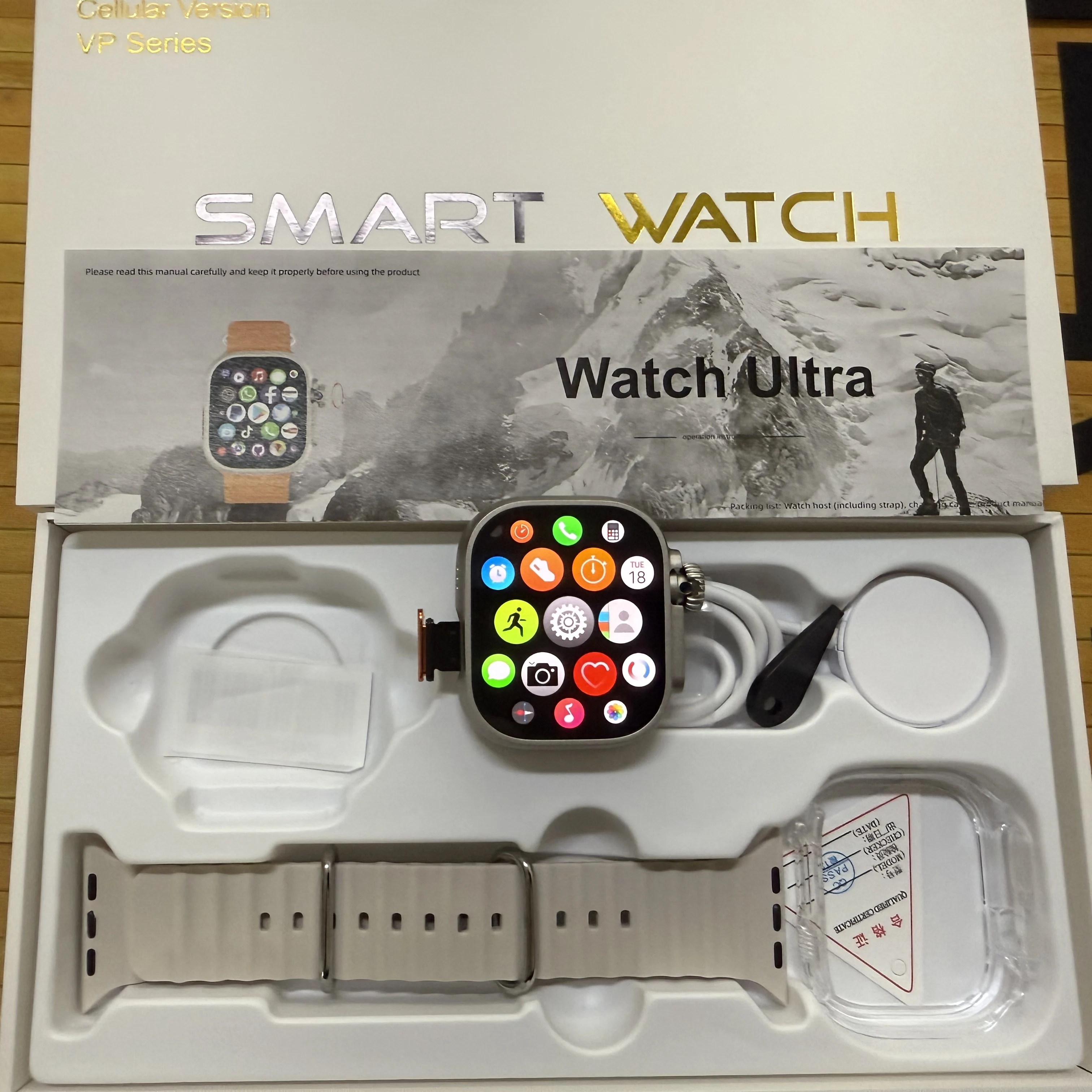 

DW100 Pro + Android 10.0 Smart Watch Cellular Version Smartwatch 4G LTE Full-Netcom 2.29" AMOLED Display Face/Fingerprint Unlock