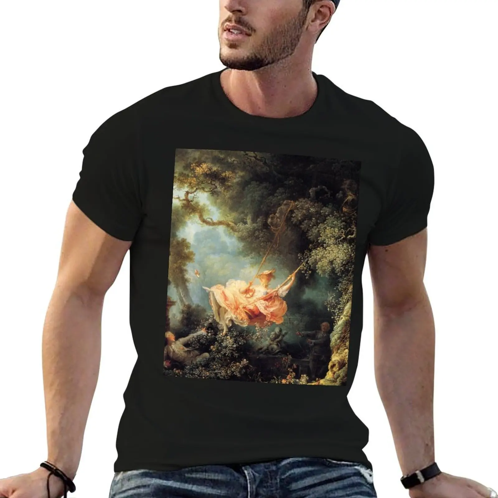 

t Jean-Honoré quality shirts Swing shirt Fragonard man by t high The essential luxury brand T-Shirt