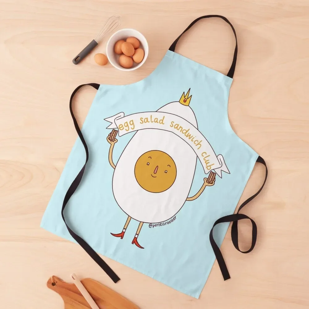 

Egg Salad Sandwich Club Apron Kitchen Front Kitchen Chef Apron