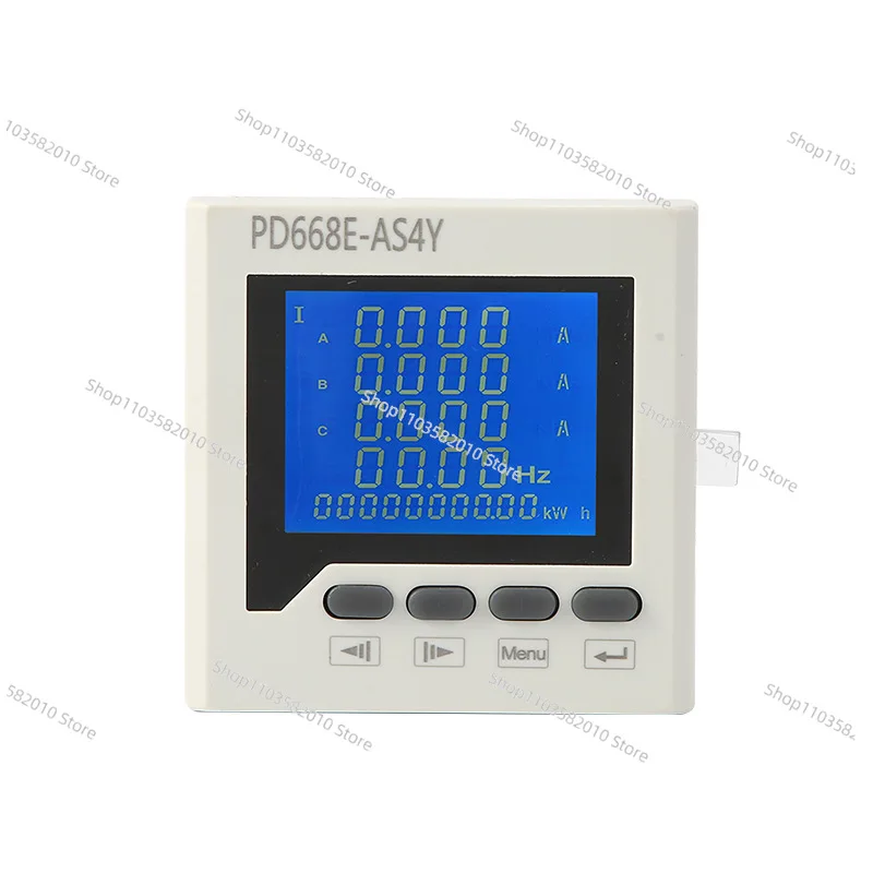 Multi-function Power Digital Display Instrument PD668E-9S4Y Voltage, Current and Frequency Active and Reactive Power