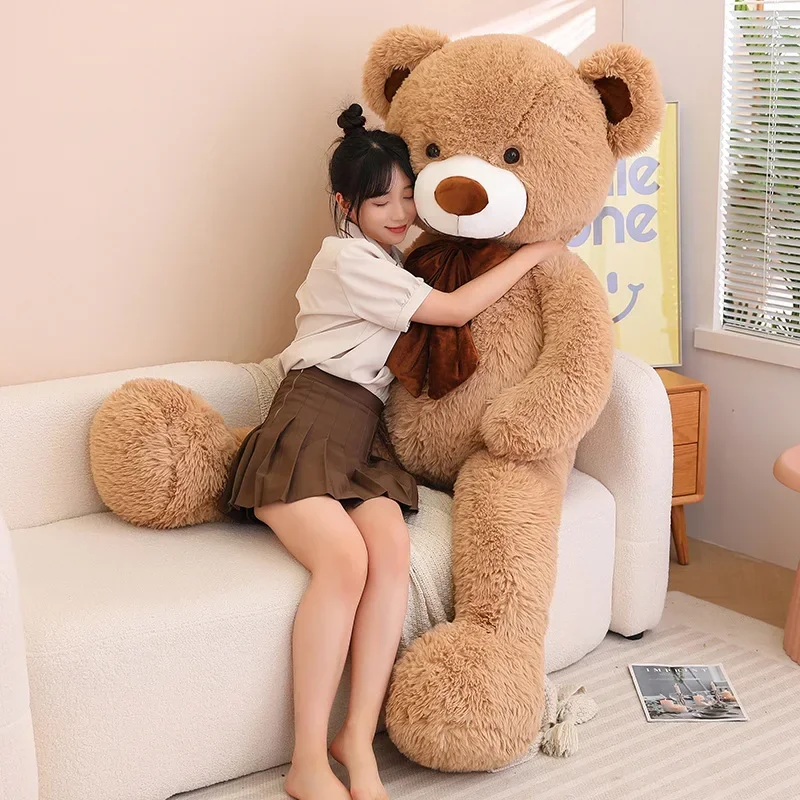 5 Colors Creative Big Size Bear Plush Toy Giant Stuffed Animals Soft Sleep Hug Pillow Baby Dolls Birthday Valentines Day Gift