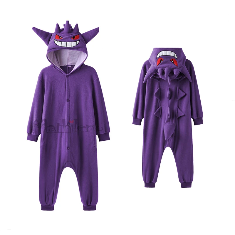 Cartoon Kids Onesie Children Kigurumi Pajamas Monster Christmas Kigurumi Cosplay Costume Warm Sleepwear Anime One-Piece Pijamas