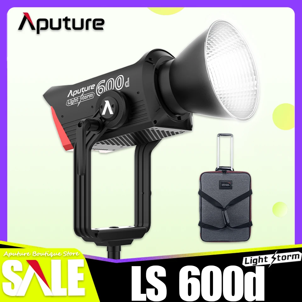 

Aputure LS 600d 600w 5600k Daylight COB LED Video Light with Highlight Bowens Mount for Professional Film Studio Photography