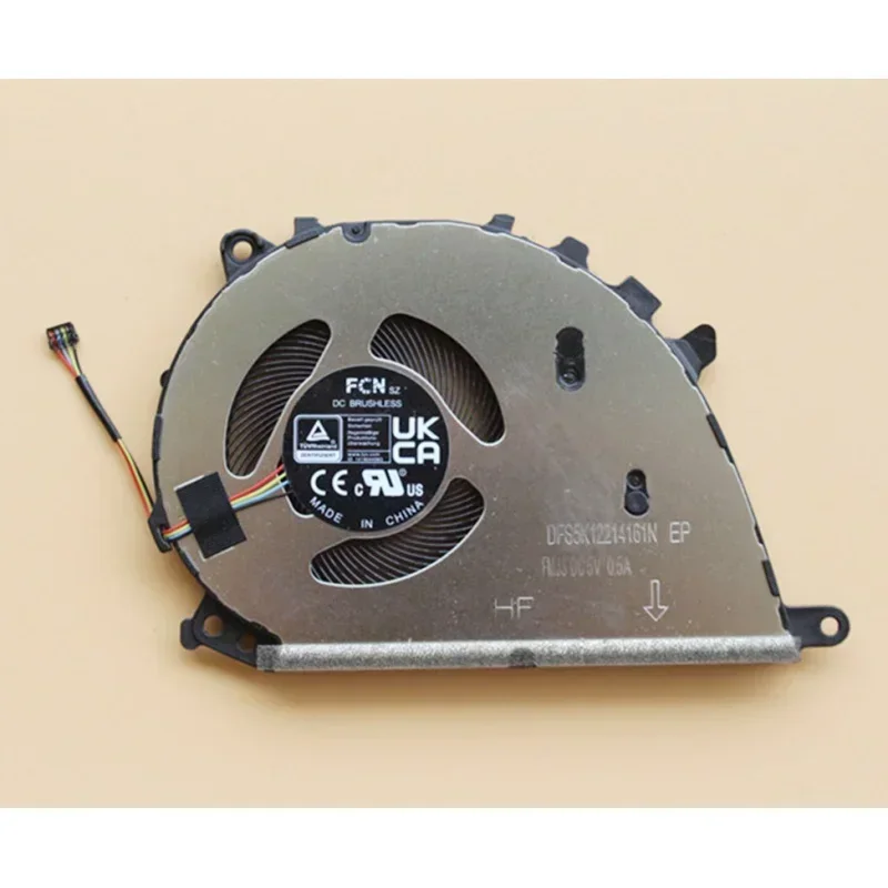 New Original CPU cooling fan cooler for Asus Zenbook 13 ux325 14 ux425e M425 AMD Ryzen 7 4700u dfs5k12214161n heatsink radiator