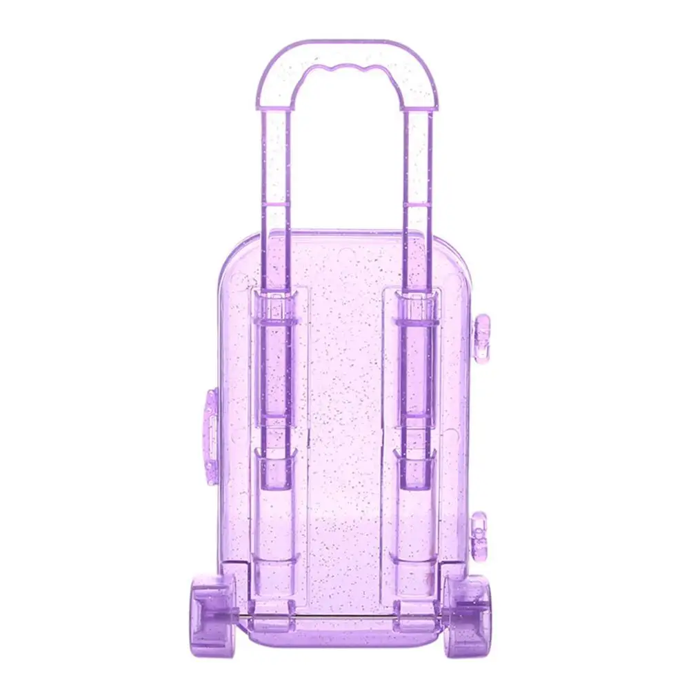 

Suitcase Accessories 2 Pcs Mini Luggage Case Adornment Decoration Storage Toy Gift Practical Design Jewelry Display