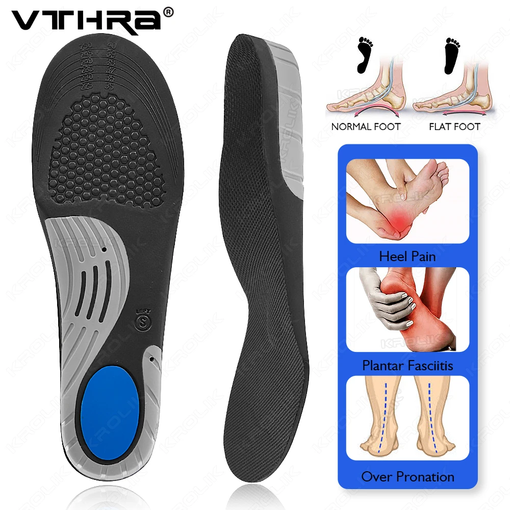 

Correction Foot Pain Relief OX Legs Orthotic Insoles Inner Sole for Shoes Orthopedic Arch Support Insole for Flat Feet Men Women