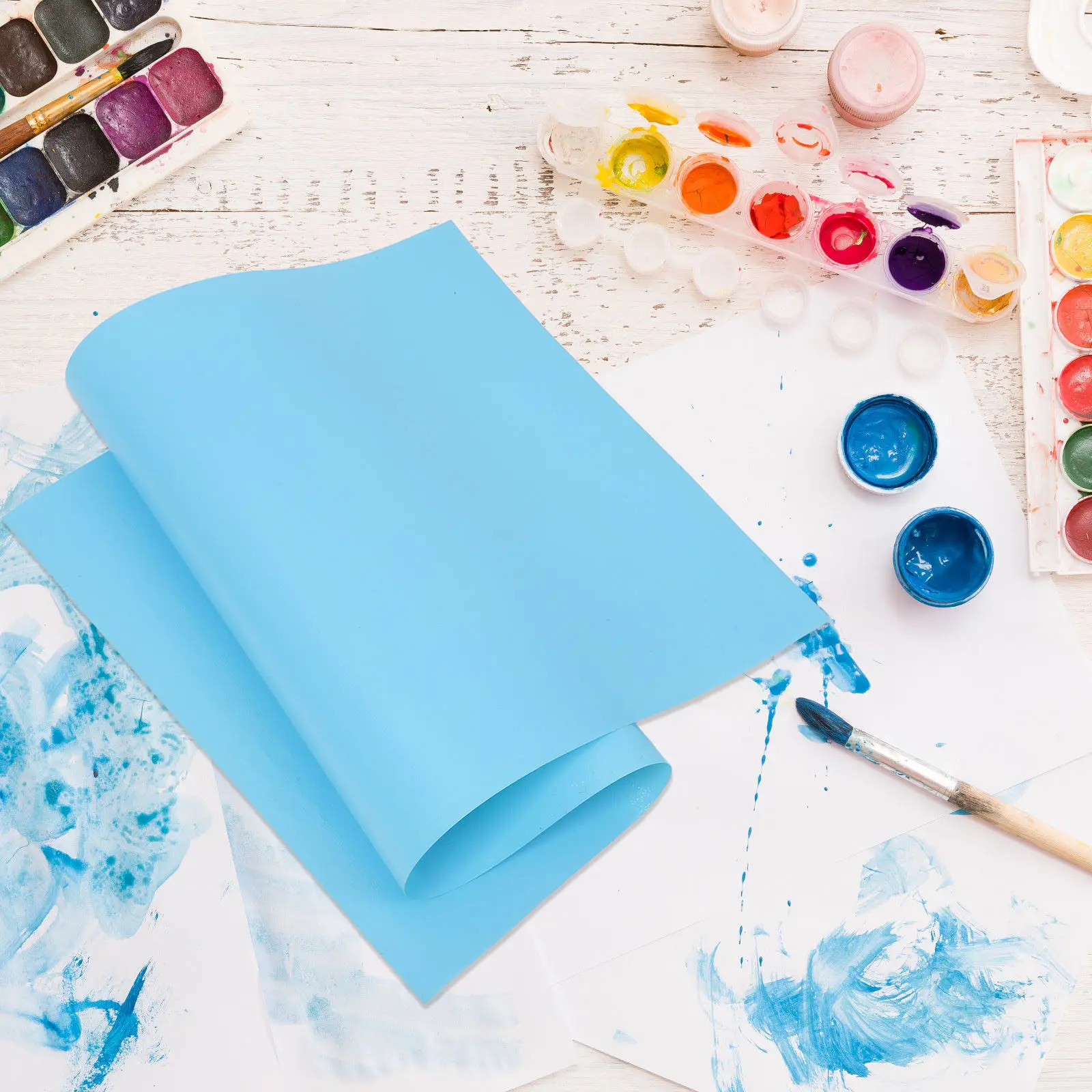 

Ripple Water Effect Sheet Soft PVC Realistic Water Texture for Miniature Lake River Sand Table DIY Handcrafts Diorama Scene