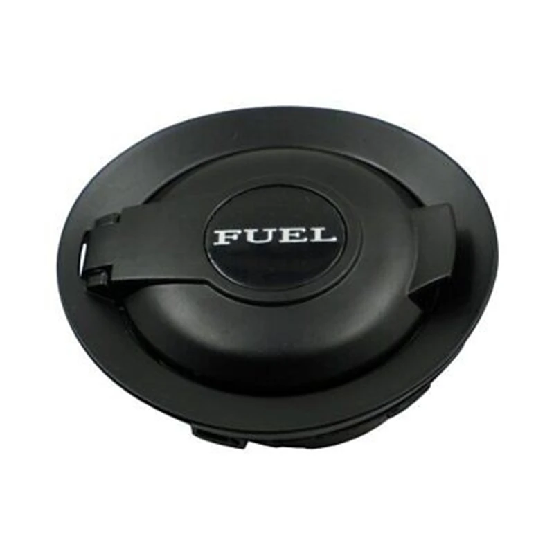 Fuel Gas Door Vapor Edition Matte Black Fuel Filler Cap Gas Door Cap for Dodge Challenger 2008 2009 2010 2011-2019 68250120AA