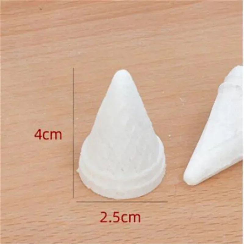 90pcs Rice Cake Decorating Care Rose Flower Piping Care Dessert Decor Sticks Cone Holder Cake Piping Rod Silk Flower Tool