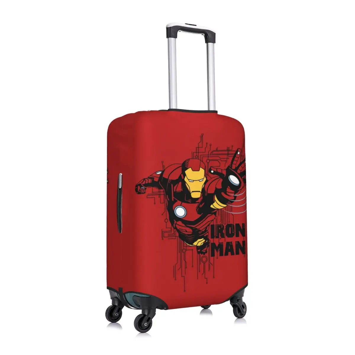 Custom Iron Man 3D Print Suitcase Cover Flight Anime Manga Fun Luggage Accesories Business Protector