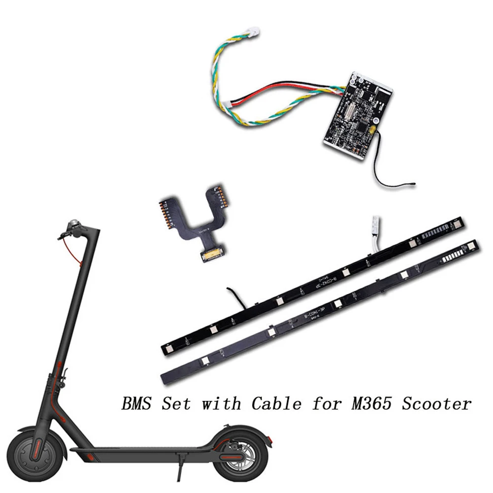/Controller /Circuit /Board Set ABS Black For For Xiaomi For M365 Electric Scooter Dashboard For Battery Protection Motherboard