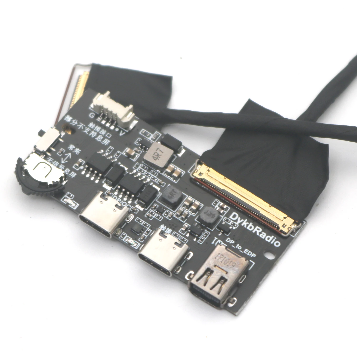 Imagem -02 - para Edp Driver Board Signal Adapter 120hz 240hz 60hz 30pin 40pin Lcd Display Screen Projection Laptop Coaxial Edp Cabo 2k 4k dp