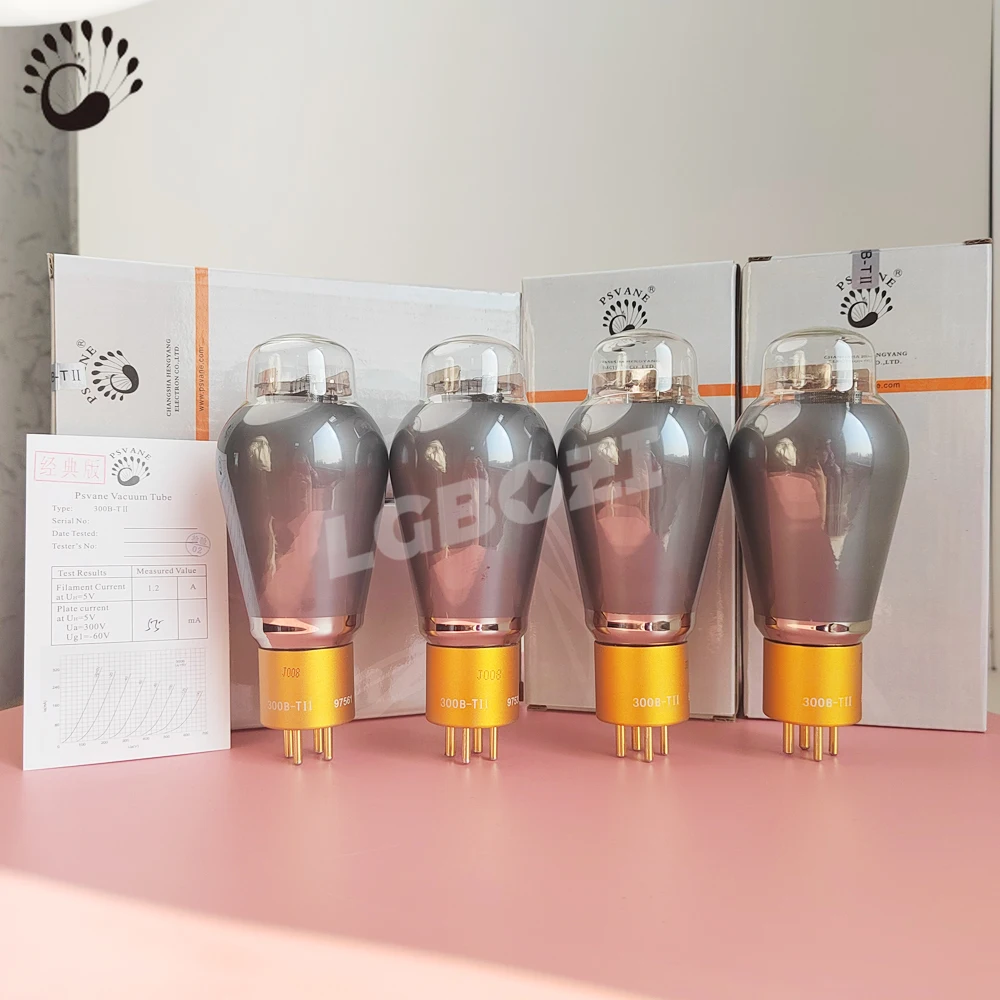 

Вакуумная трубка PSVANE 300B-TII: прямая замена для WE300B/JJ300B/KT88, улучшенный средний и высококачественный звук
