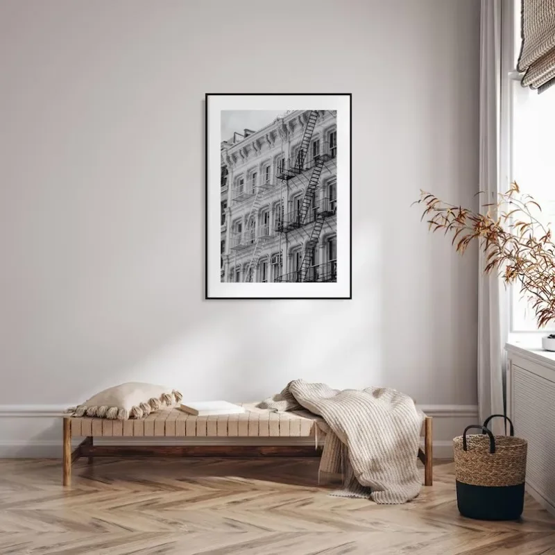 1pc frameless Canvas Painting Black and White New York City Photo Poster New York Map Travel Canvas Painting Wall Art Photograph
