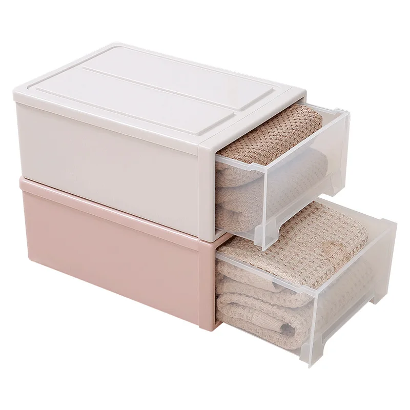 Drawer Storage Box, Wardrobe, Clothing Storage Box, Plastic Transparent Storage Box, Quilt Storage Box, Organizing Box