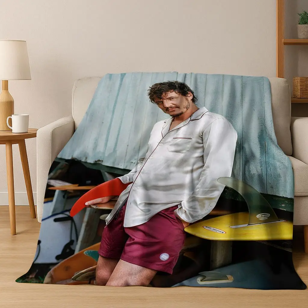 ثلاثية الأبعاد خوسيه بيدرو بالمسيدا باسكال ستار الفانيلا بطانية لينة بطانية دافئة لغرفة النوم غرفة المعيشة السرير السفر التخييم نزهة هدية