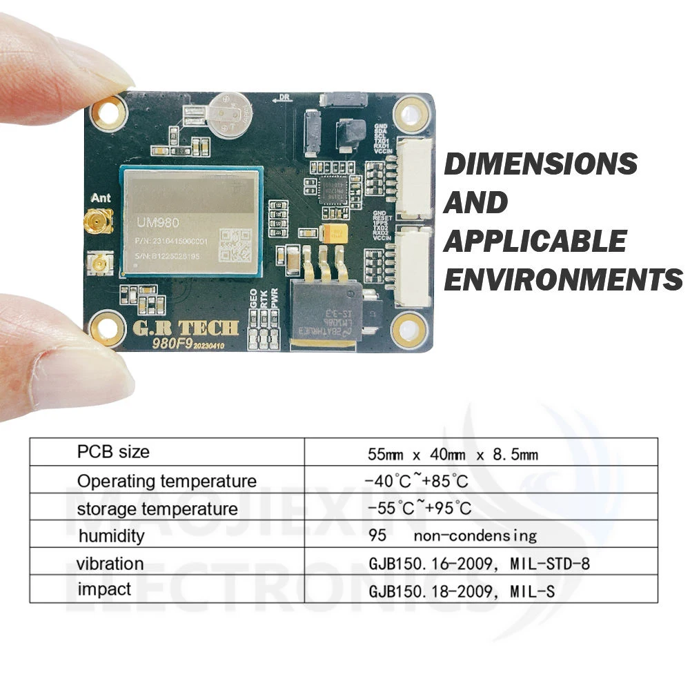 Scheda di sviluppo parti UM980 Scheda di sviluppo GNSS ZED-F9P