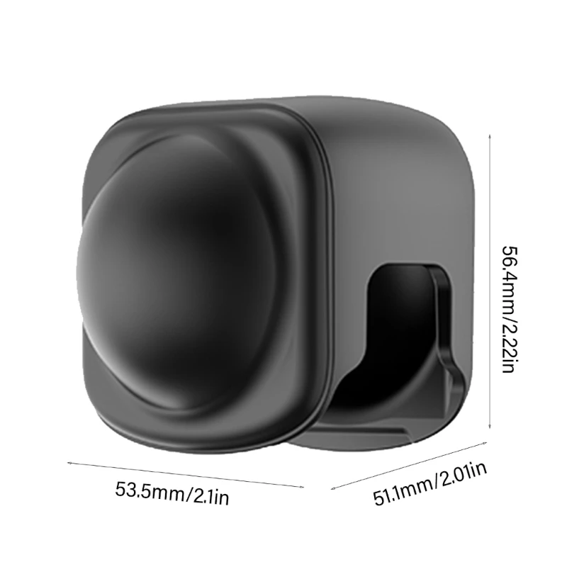 Copriobiettivo in silicone per protezione della fotocamera sportiva 1 pezzo