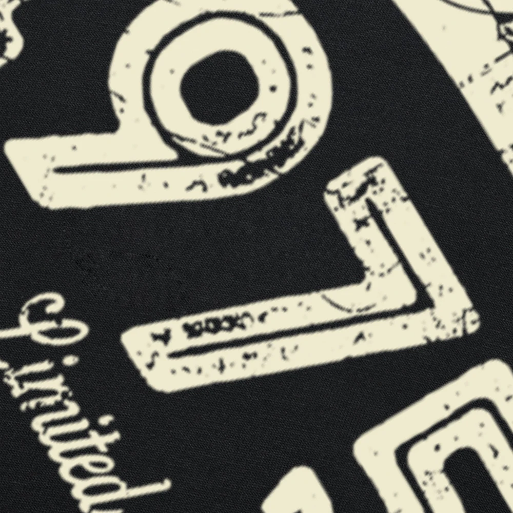 مضحك خمر 1975 الأجزاء الأصلية الجرافيك 100% تي شيرتات قطن الرجال موضة عادية التي شيرت فضفاض المتضخم الشارع الشهير تي شيرت