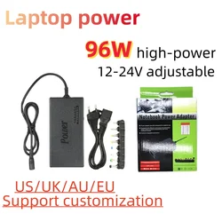 96W Universal AC Laptop Power Adapter 12V 15V 16V 18V 19V 4.5A 20V 24V Charger For Dell Toshiba Hp Asus Acer Sony Lenovo