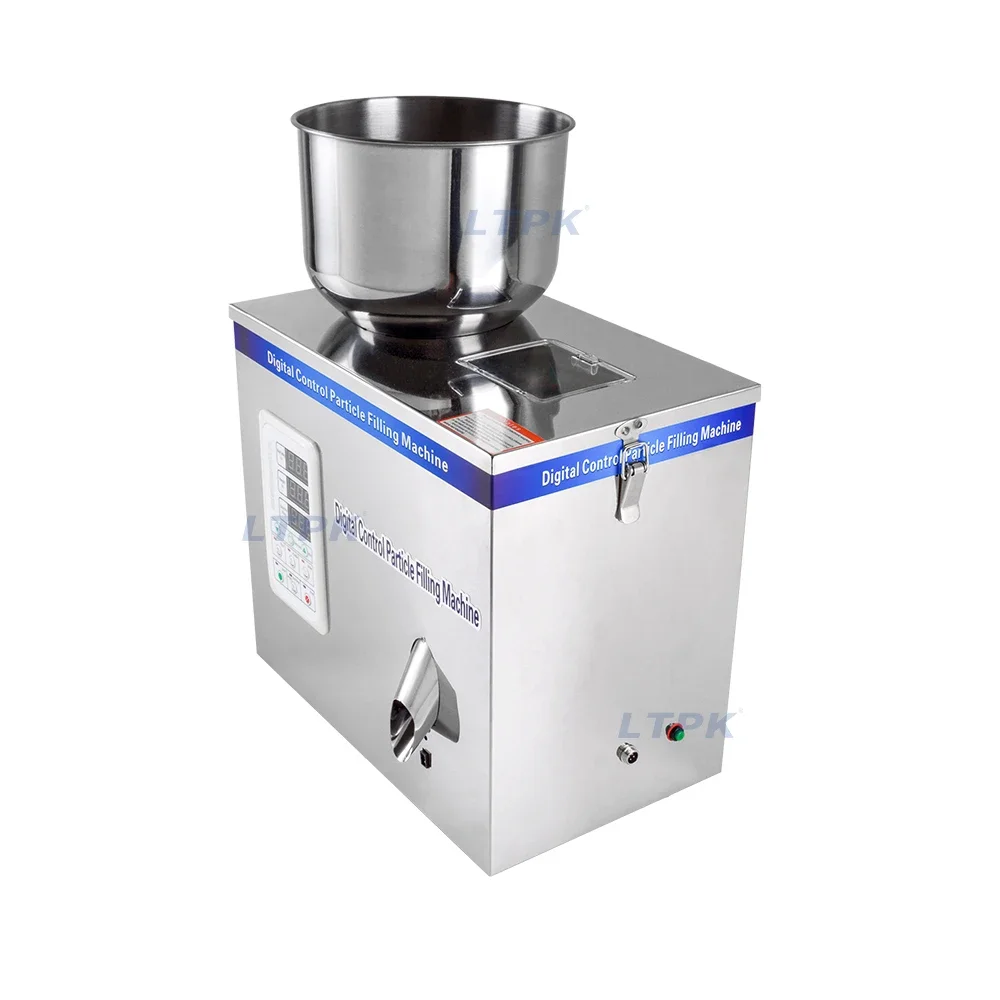 Automatic Round Hopper 25g Seeds Grain Spices Powder Particle Granule filling machine quantitative Weighing and Filling Machine