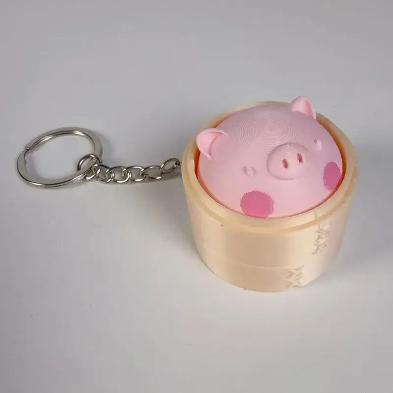 3D-gedruckter Knopf-Klicker-Schlüsselanhänger, Ei-Reis-Tastenkappen-Druck-Schlüsselanhänger, modischer Rucksack-Anhänger für Kinder, Druck-Tastatur-Schlüsselanhänger, Geschenke – Detail 11