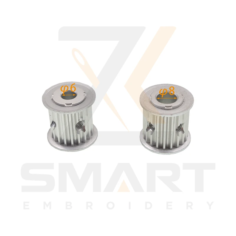 

Embroidery Machine Parts Pulley S3M 20 Teeth Type D05-S3M-D6-T20-W15-AF D05-S3M-D8-T20-W15-AF