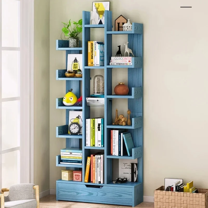 Modern Library Bookcase Toy Storage Modular Display Bookcase Small Office Organizer Scaffale Per Libri Home Furniture