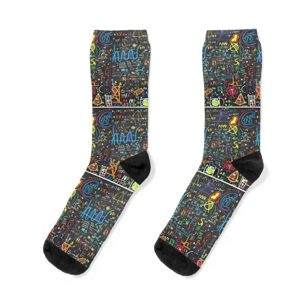 

PHYSICS EDUCATION Socks loose floor moving stockings christmass gift Socks Ladies Men's