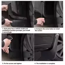 

Брызговики для автомобилей Tunland V9, Mars 7, 9, V7 2024, 2025, 2026 годов выпуска, защита колес от брызг, передние и задние, автоаксессуары