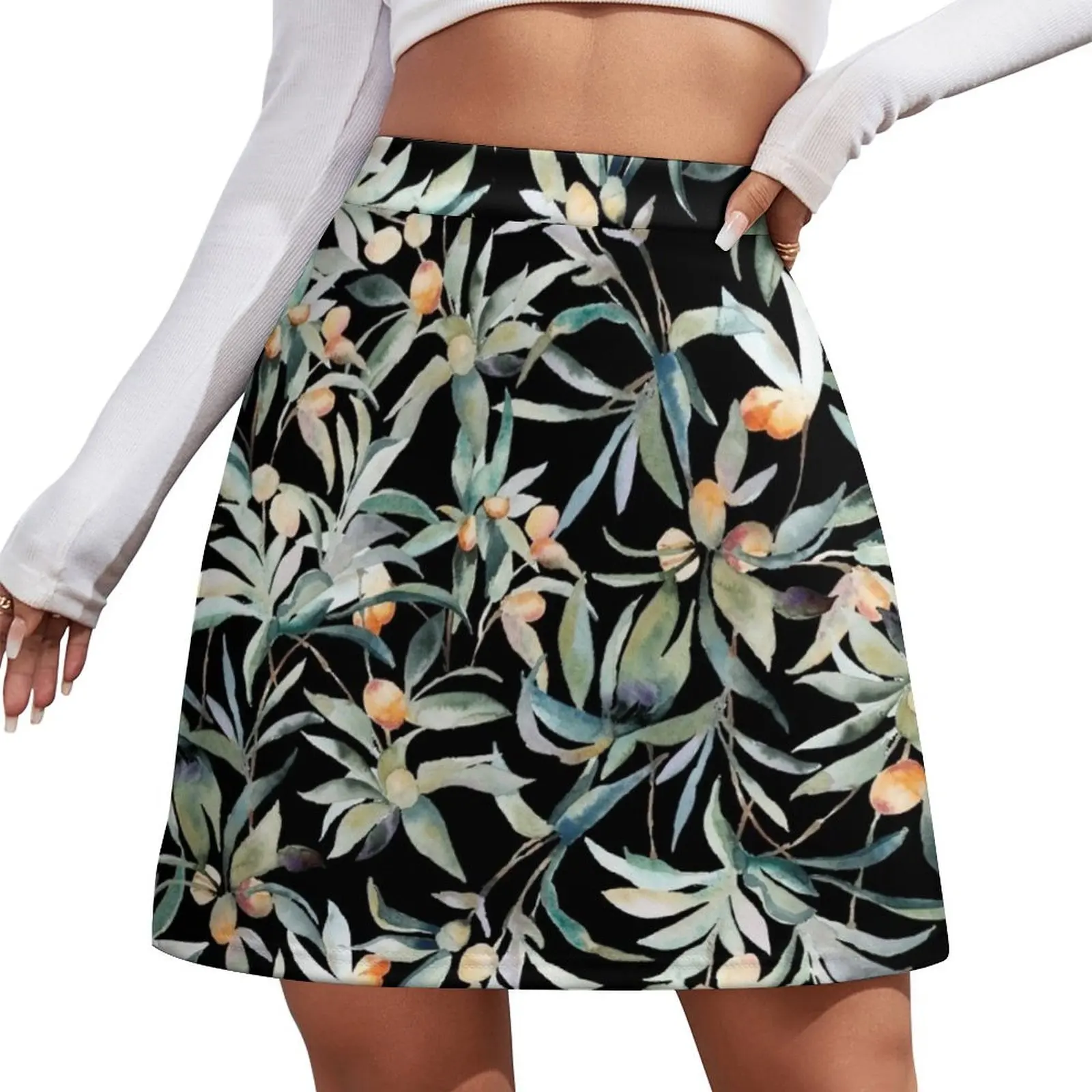 Kumquats Mini Skirt Skirt satin clothing women summer 2026 kpop