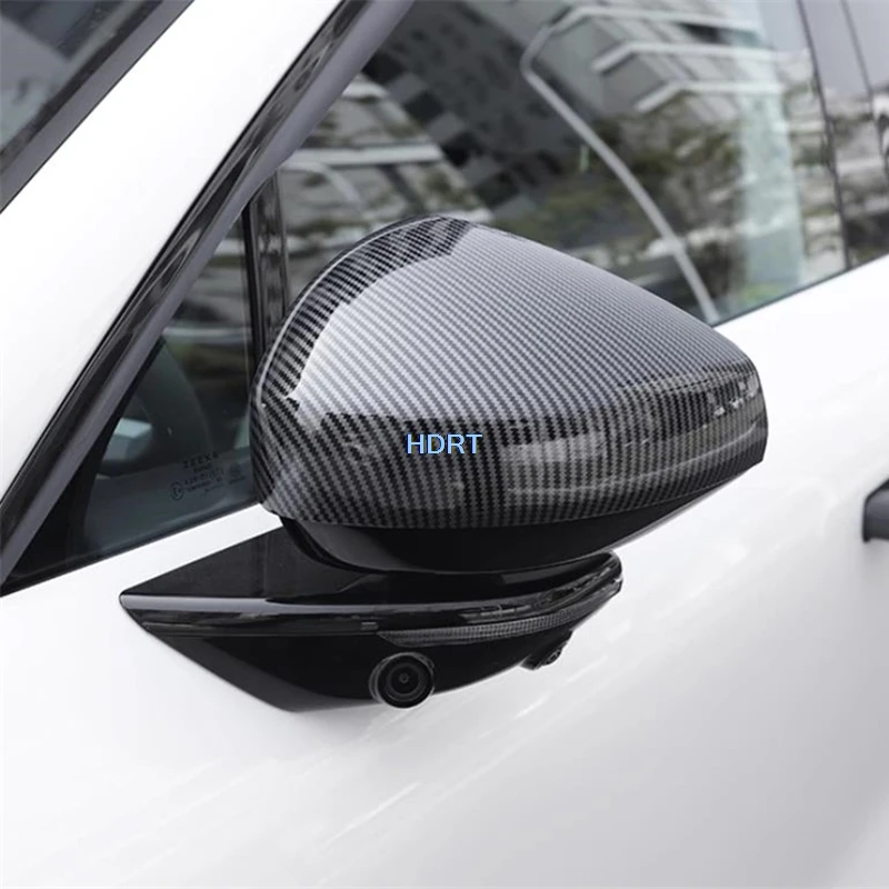 For Geely Zeekr 7X/007 2024 + Car Style Rear View Mirror Wind Door Side Reverse Mirror Cover Reflective Mirror Shell Accessories