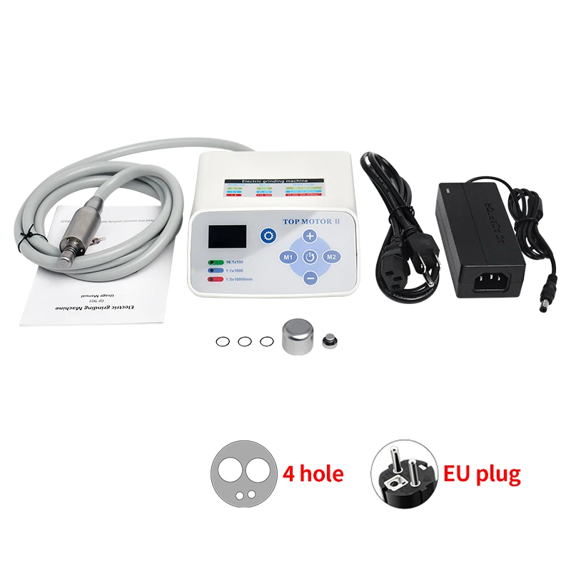 

MATOR 2 Dental Electric Micromotor Clinic Brushless LED Micro Motor Polisher Blue Touch Screen For E type Low Speed Handpieces