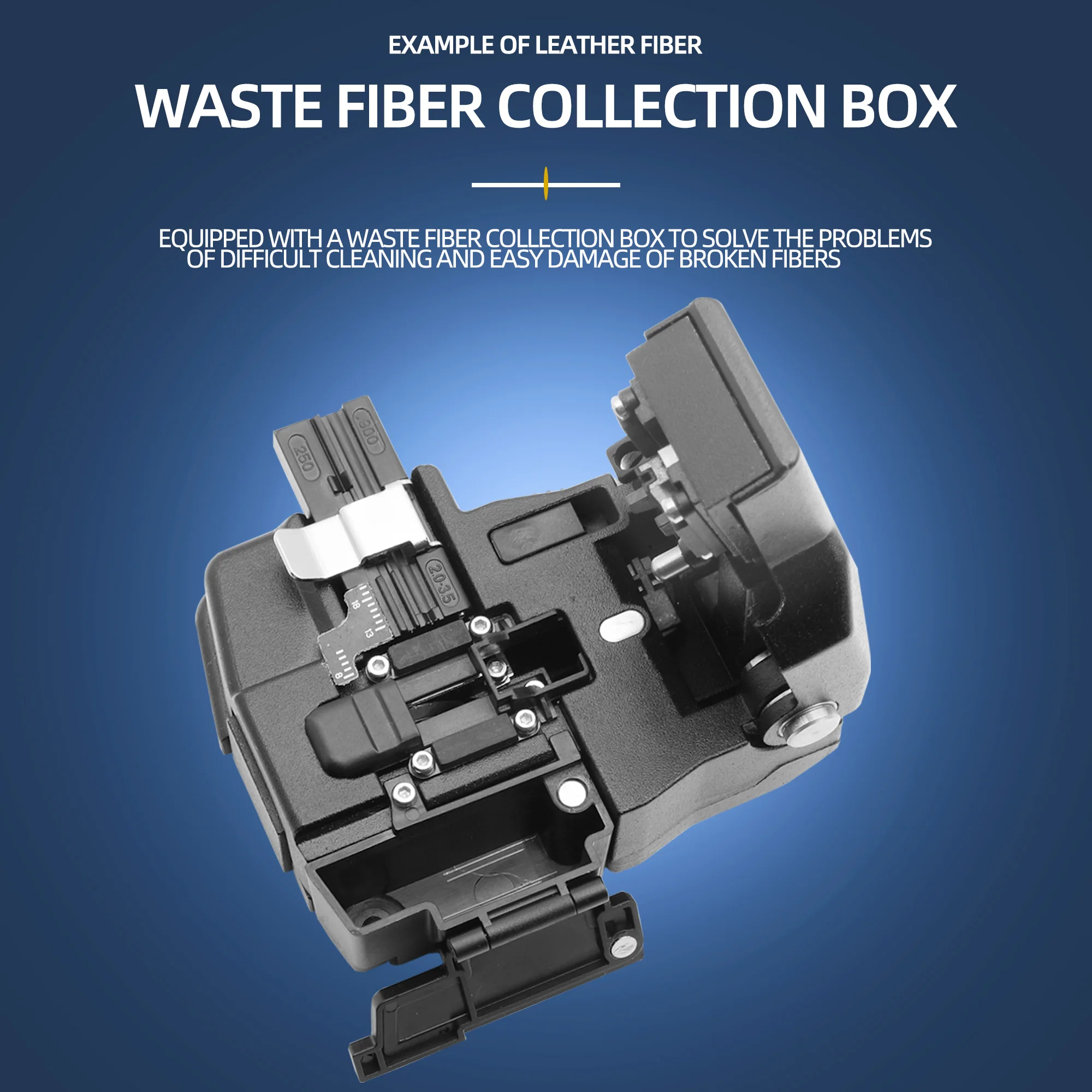 New High Precision HS-30 Scrap Box Optical Fiber Cleaver For Fujikura Fiber Cleaver CT-30 Fiber Optics Cutter