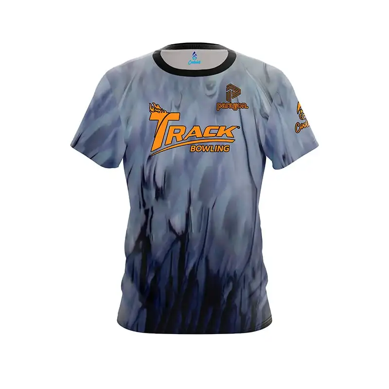 Neues Herren-Bowling-Trikot mit Tornado-Blitz-Druck, Kurzarm, Performance-Sport-T-Shirt, Pro-Bowler-Fan, Casual Streetwear – Detail 9