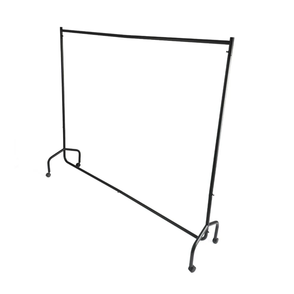 

Simple tripod drying rack 6F 183*40*153cm black 2 sections splicing