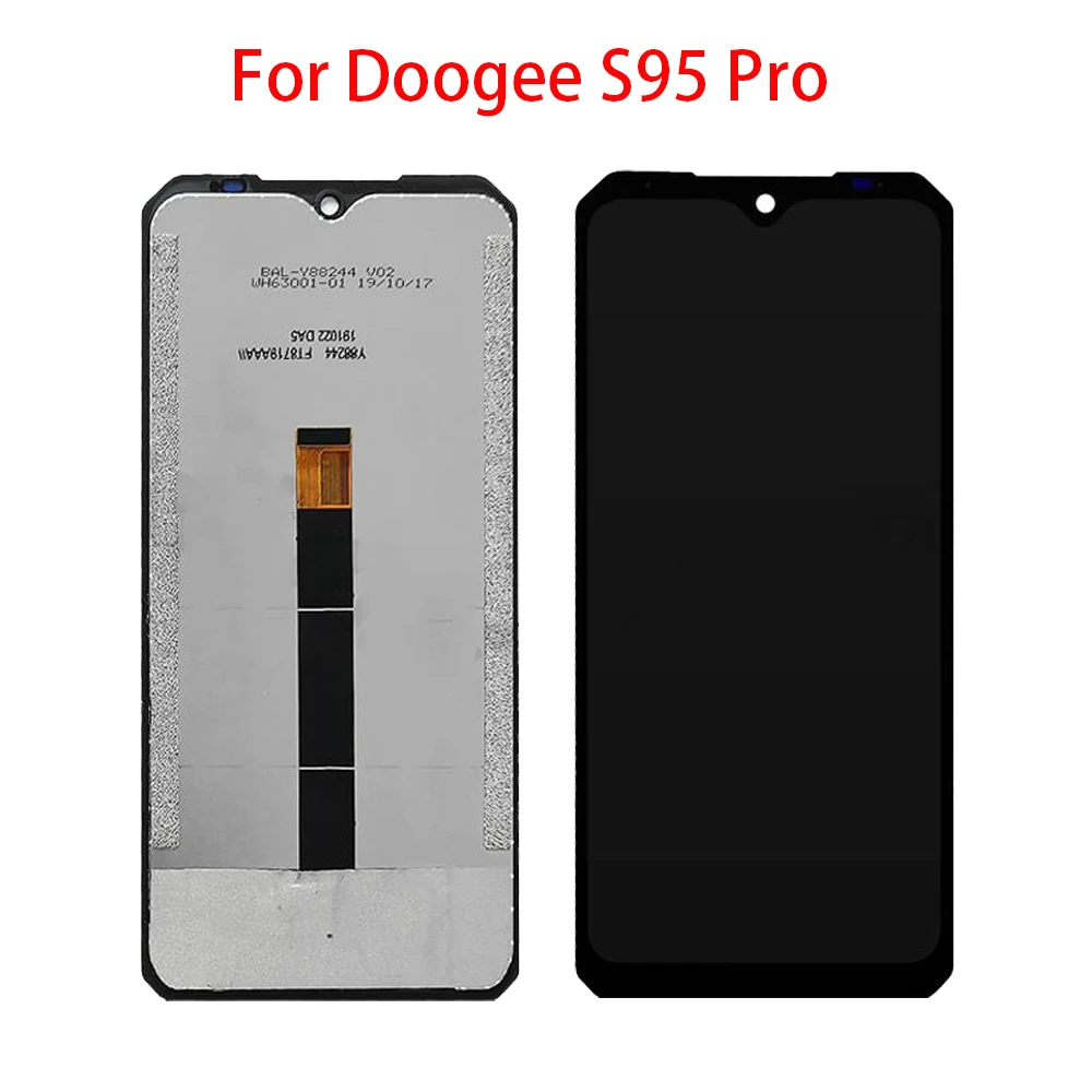 Imagem -05 - Display Lcd para Doogee S96 S98 S86 S89 S95 S96 S97 S88 Pro Mais Display Lcd de Toque Digitador da Tela Montagem Parte Substituição