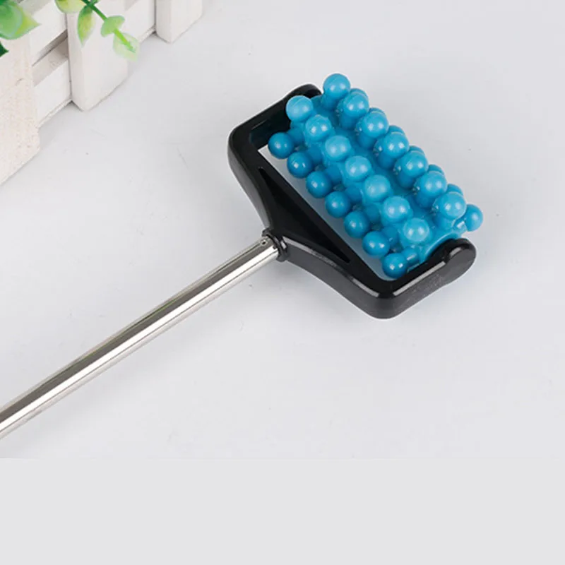 Telescopic Roller Massager Full Body Stainless Steel Telescopic Roller Four-section Push-back Massager Telescopic Massage