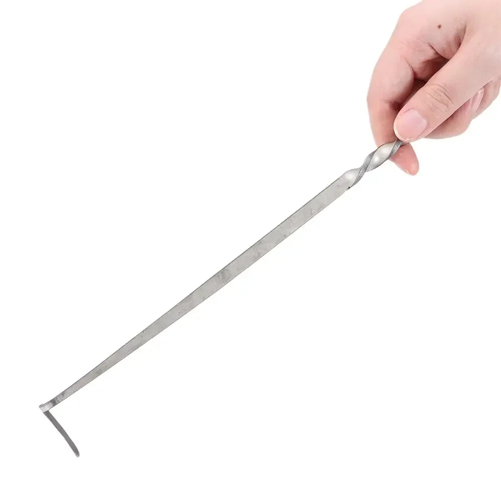 Hot Stainless Steel BBQ Food Flipper Grill Accessories Cooking Meat Hook Flipper Grilling Outdoor Camping Cooking BBQ Grill Tool