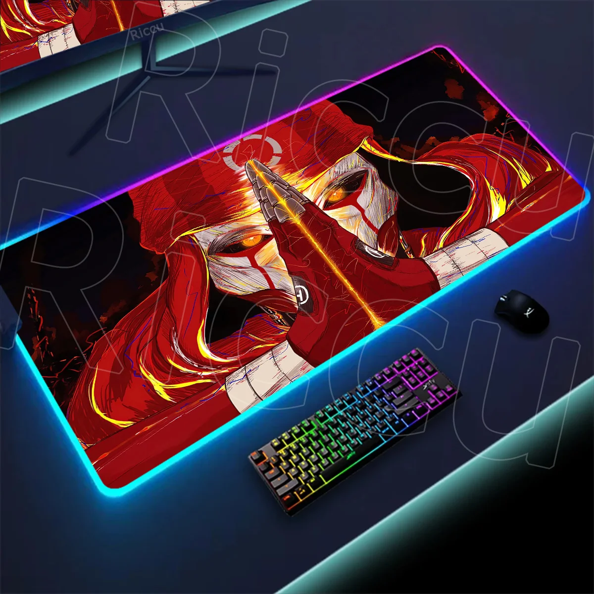 HD Печать Килимок для мыши E-sports Apex Legends Аниме Игровой RGB Коврик для мыши Ноутбук Игровой ПК Большие настольные коврики Коврик для клавиатуры Настольный ковер