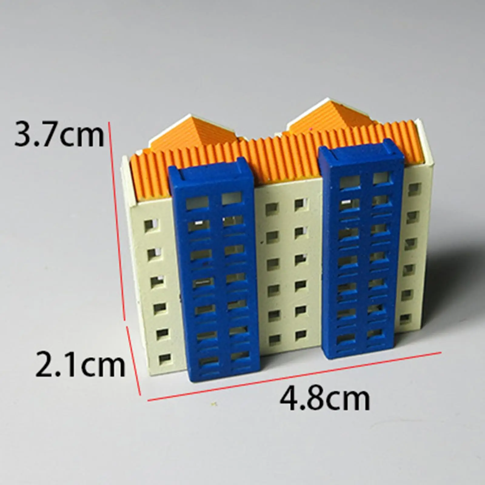 1/500 Materiali da costruzione Modello di architettura ferroviaria Modello di layout fai-da-te Architettura di scenari di treni