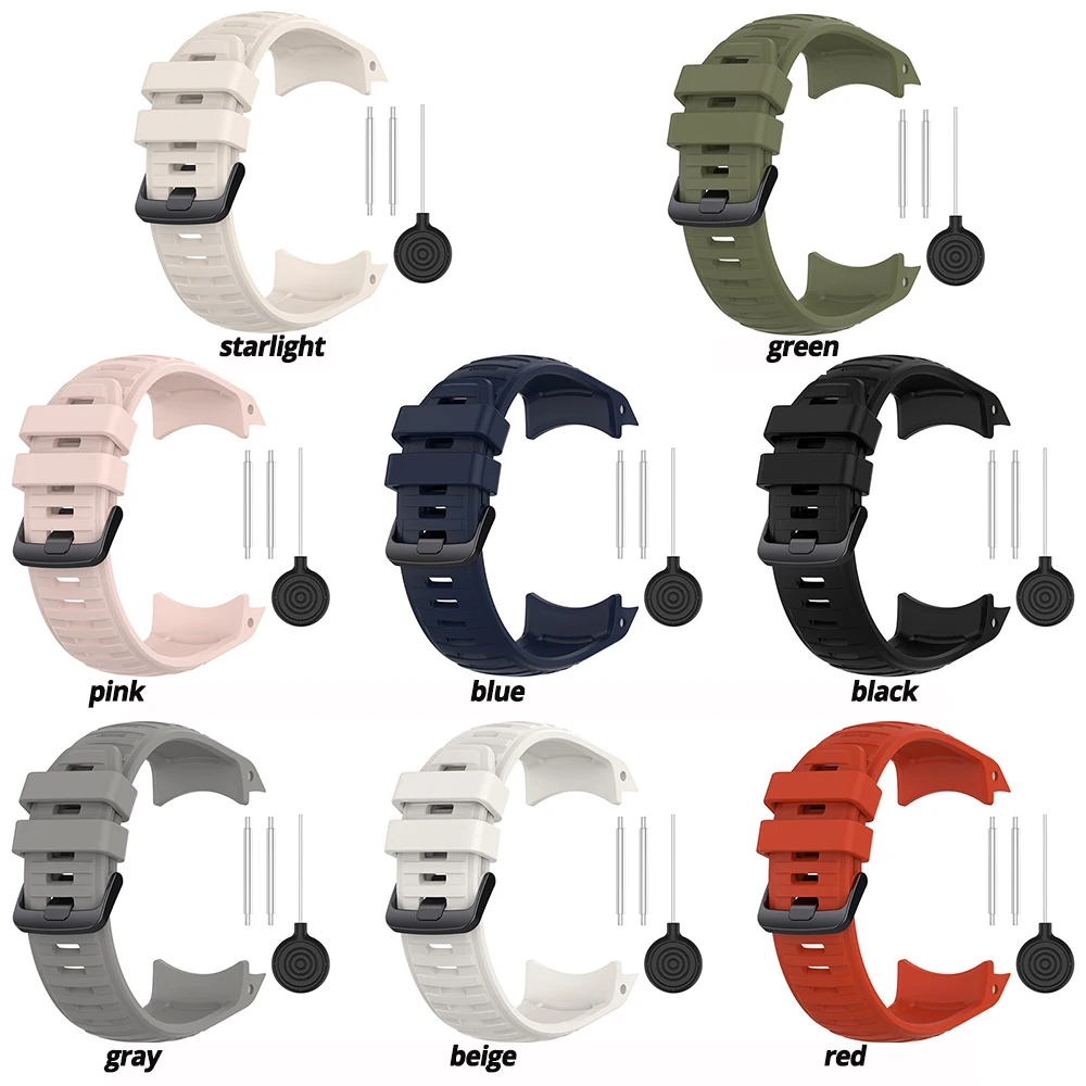 1 Pack Watch Strap For Garmin Instinct 2X Smartwatch Bands Silicone Watchband Bracelet Replacement Wristbands